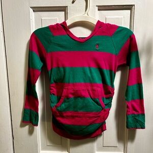 Girls Ralph Lauren hoodie shirt 4T